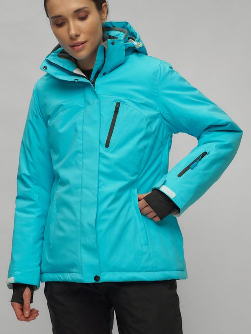 Горнолыжный костюм женский голубого цвета 0507Gl - Chunmai фото 11