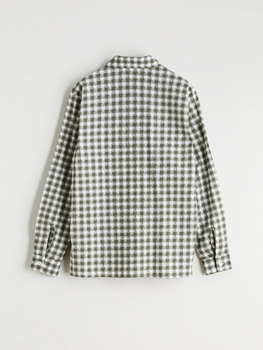 Uzun Kollu Ekose Erkek ?ocuk G?mlek