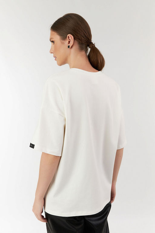 9-1043/811-5355-8 Джемпер трикотаж шелкография - Serginnetti фото 3