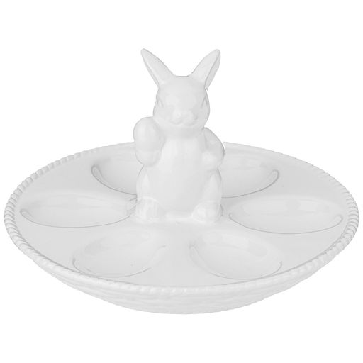 ТАРЕЛКА ДЛЯ ЯИЦ ГЕРМЕЛИН 18*18 СМ. ВЫСОТА=11.5 CM