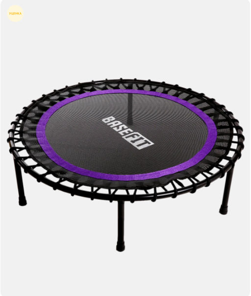 УЦЕНКА Батут BaseFit TR-501 101 см, фиолетовый