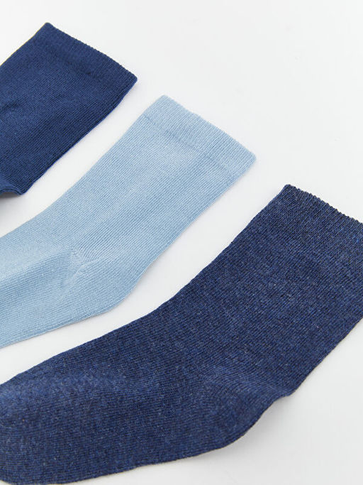 Basic Erkek ?ocuk Soket ?orap 3l?