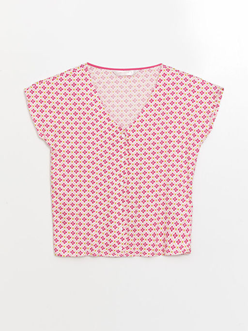 Beli Lastikli Desenli Kad?n Pijama Alt?