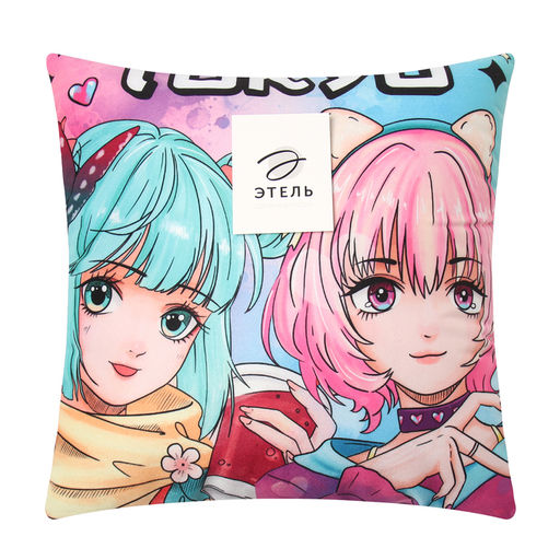 Подушка декоративная Аниме Подружки - Этель фото 4
