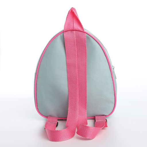 Рюкзак детский Милая лягушка, 23*20,5 см, отдел на молнии, цвет мятный - NAZAMOK KIDS фото 3