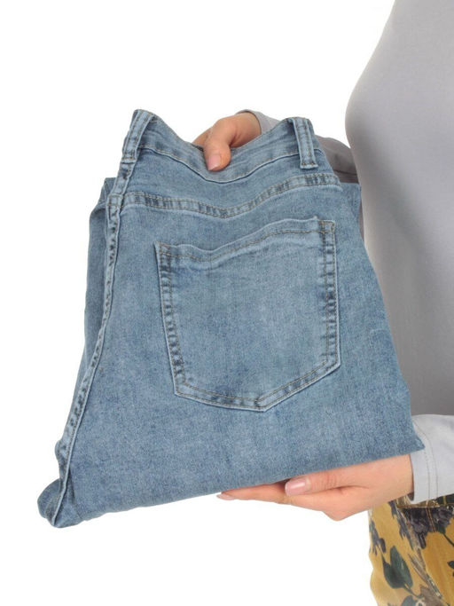 A910 BLUE Джинсы женские - Fashion фото 8