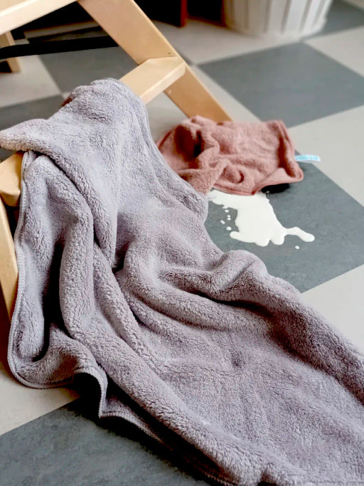 ЧИСТЮЛЯ БЭБИ салфетки из микрофибры д/пола в Детской (2шт)