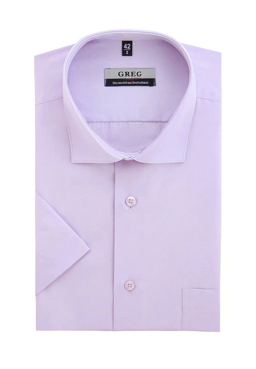 Сорочка мужская короткий рукав GREG 720/109/LV/Z_V