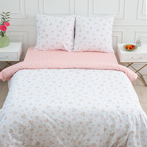 КПБ Традиция 2 спальный с европростыней, поплин, 100% хлопок, пл.110 гр./кв.м Ботанический сад Пододеяльник 177*217, простыня 217*240, наволочка 70*70 (2 шт.)  фото 23