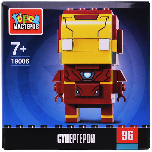 Конструктор сборная фигурка "Супергерои" 96 дет.