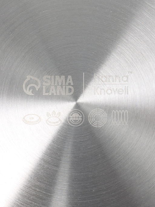 Сковорода 3Ply Hanna Knövell, d=30 см, h=5.5 см, толщина 2.2 мм, индукция, антипригарное покрытие, нержавеющая сталь