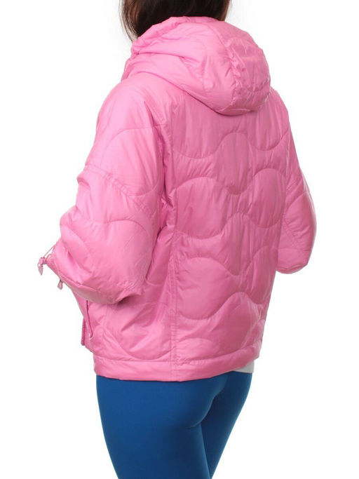 23-022 PINK Куртка оверсайз демисезонная женская (синтепон 100 гр.) - Fashion фото 6