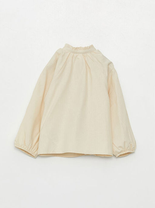 Dik Yaka Uzun Kollu K?z Bebek G?mlek - Waikiki фото 2