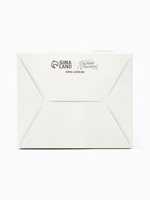 Цена за 2 шт. Коробка для мини букетов «Зайчишка», 12×20×10 см