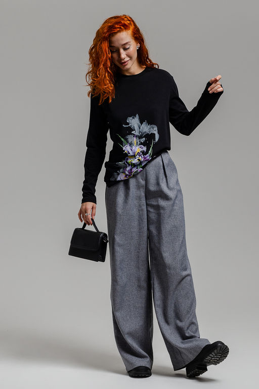 8527 футболка с дл.рукавом унисекс - Натали фото 16