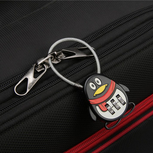 Замок навесной кодовый, «Пингвин», черный