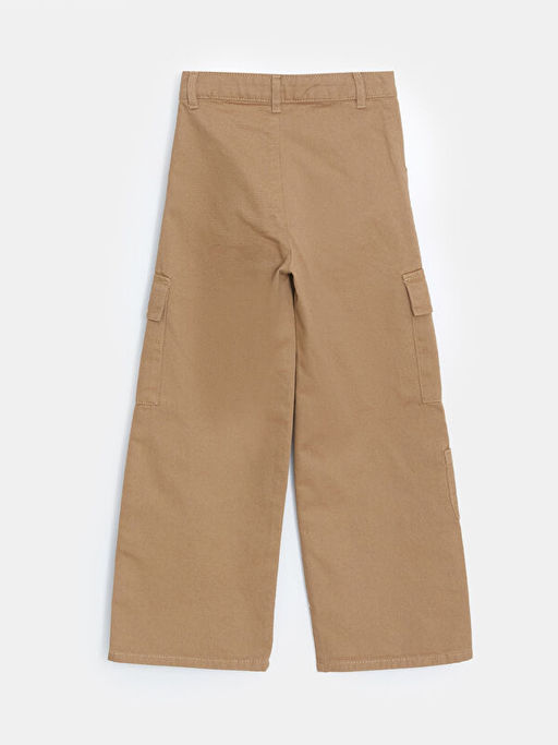 Beli Ayarlanabilir Lastikli K?z ?ocuk Pantolon