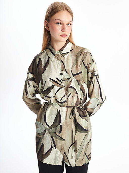 Desenli Kad?n G?mlek Tunik