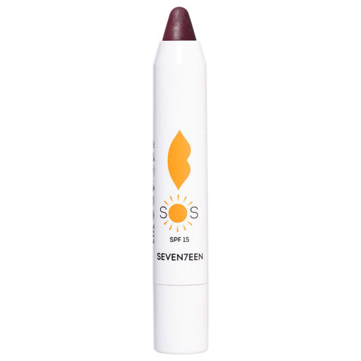 Восстанавливающий увлажняющий бальзам для губ SоS Lip Repair Spf 15+ Сливовый