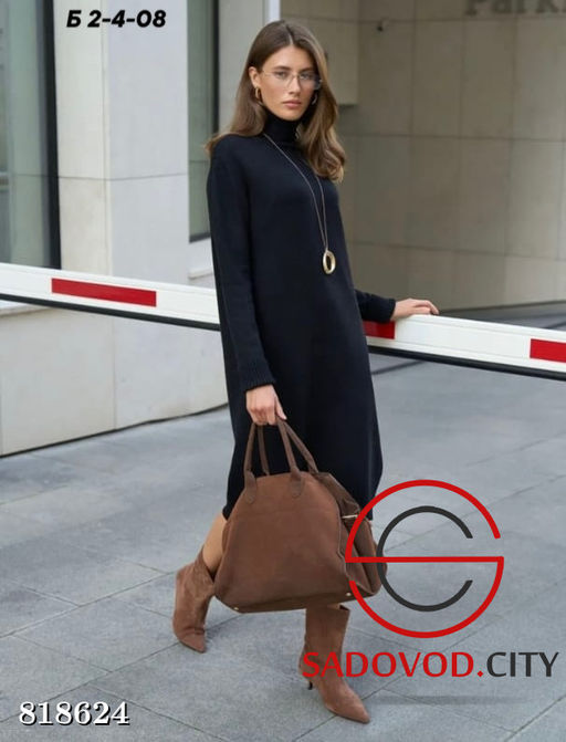 Платье женское из кашемира - Bruno фото 3