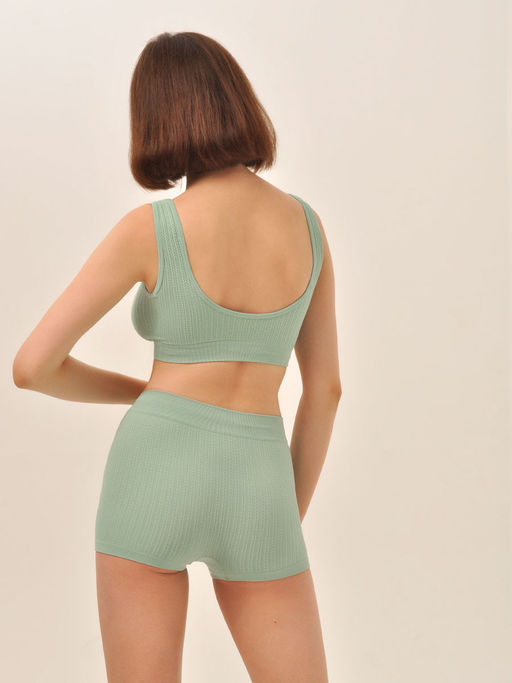 Топ на широких бретелях с плетением косичка HOME COLLECTION - My фото 56