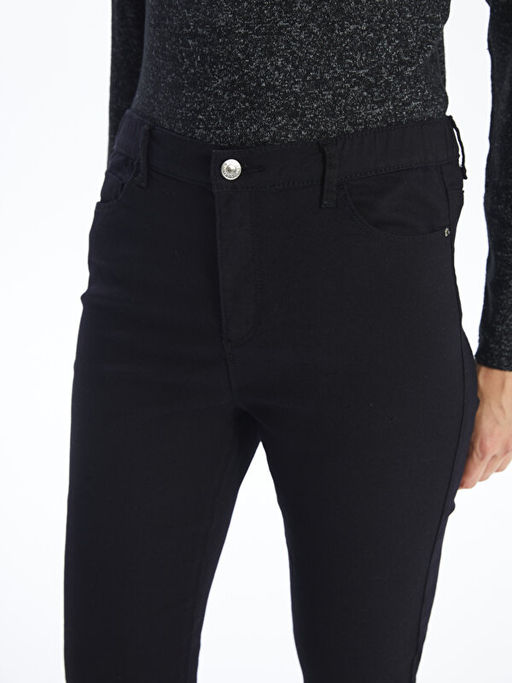 Straight Fit Kad?n Jean Pantolon