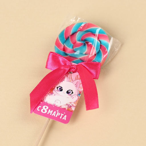 Леденец на палочке 8 марта, 15 г - Фабрика счастья фото 7
