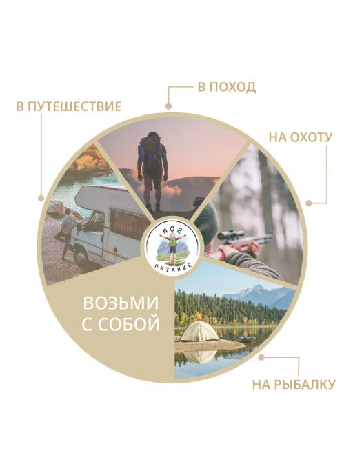 Моё питание Каша гороховая со свининой 250г  фото 6