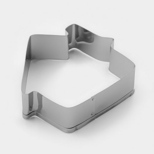 Набор форм для вырезания печенья Доляна Снежинка. Домик. Колокольчик. Клевер, 4 шт. фото 3