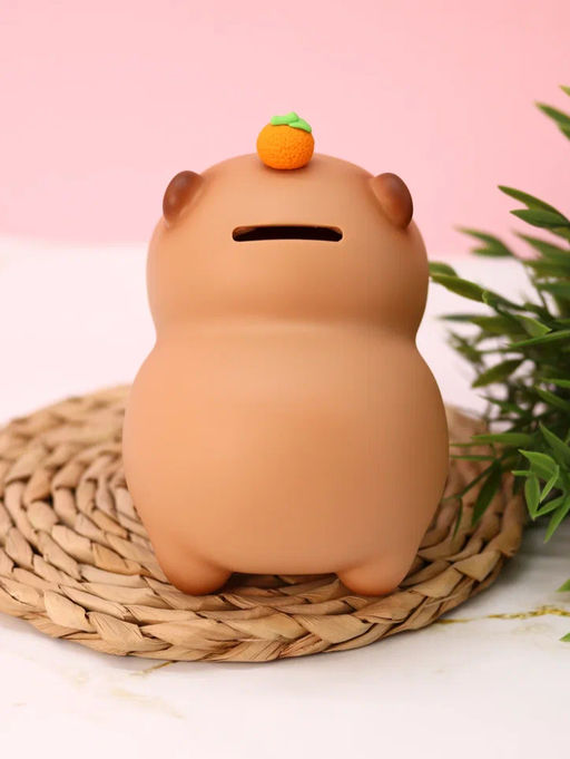 Копилка "Capybara with yummy treats", 14 см