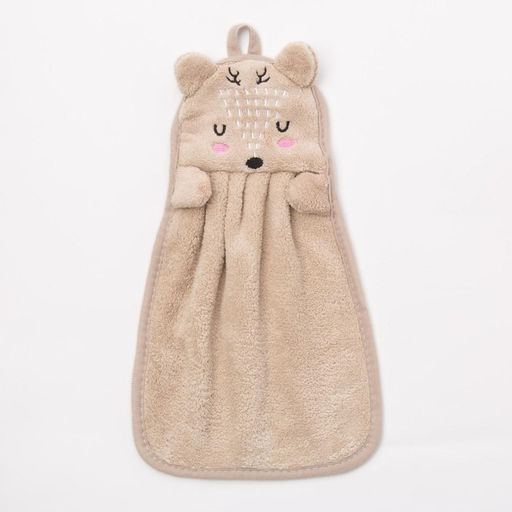 Салфетка декоративная Доляна Олень 25х34 см, 280 г/м2 микрофибра, 100% п/э  фото 2