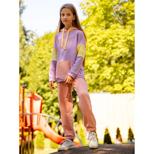 Костюм футер 3х нитка петля 8383300102 8383300102 купить оптом по цене 1 757 ?| Фабрика детской одежды Юлла - Youlala фото 14