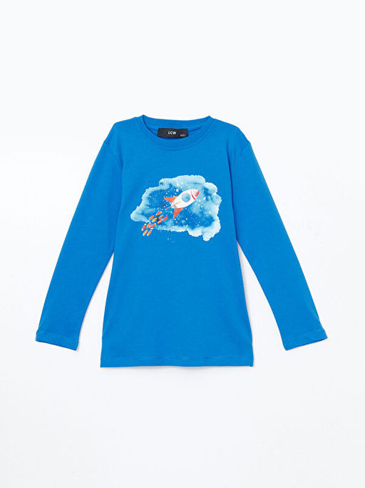 Bisiklet Yaka Erkek ?ocuk Pijama Tak?m?