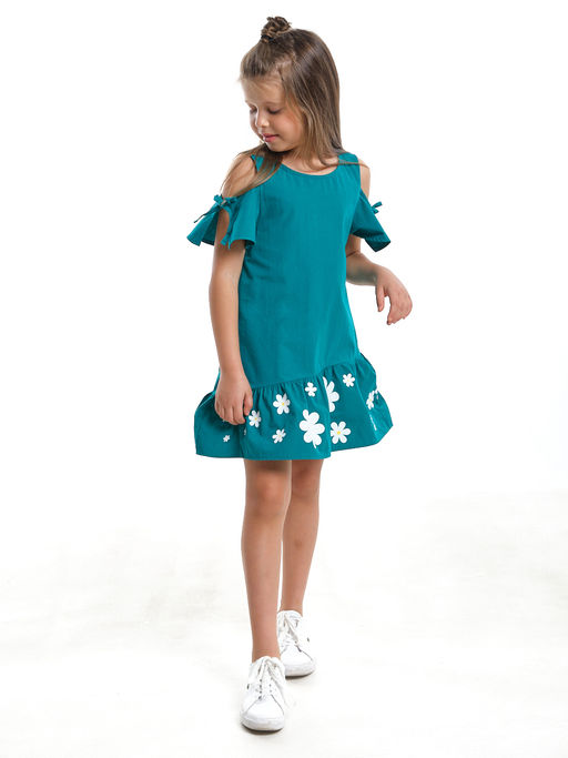 Платье летнее подростковое UD 4602 изумрудный - Mini maxi фото 4