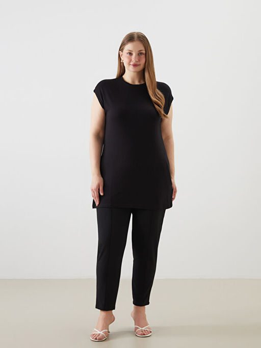 Bisiklet Yaka Kad?n Tunik