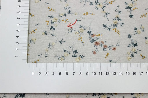 Теплый хлопок Нежное очарование цв.серо-бежевый, СОРТ2, ш.1.5м, хл.-100%, 160гр/м.кв - Купава фото 9