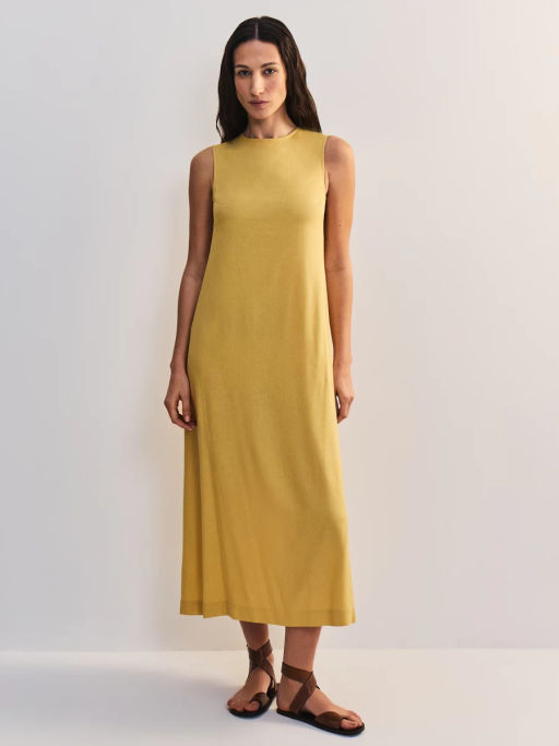 Льняное платье макси ZR2605012902-9 / Zarina