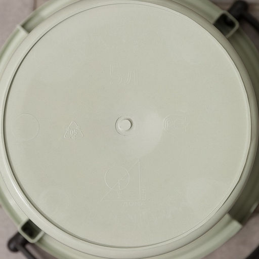 Цена за 2 шт. Ведро хозяйственное, 5 л, пластик, МИКС