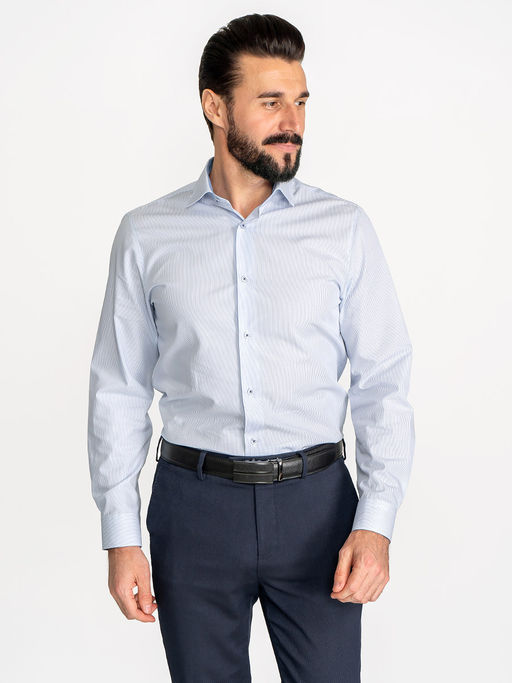 Сорочка мужская длинный рукав GREG 211/131/ROM/ZN/1p  фото 8