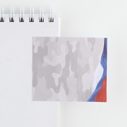 Подарочный набор, стикеры 2?30 л., ручка синяя паста 0.7 мм 23 февраля - Artfox фото 2