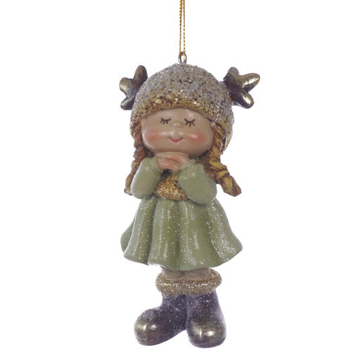 Фигурка декоративная "Дети", L5 W3 H9,5 см, 2в.