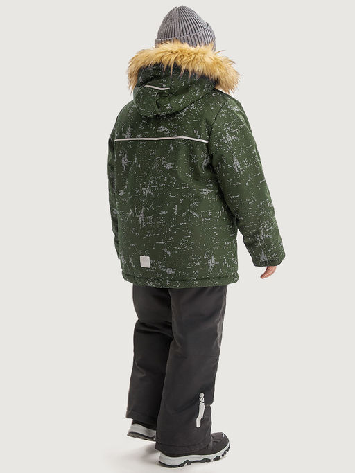 Костюм +7з5925 хаки/черный