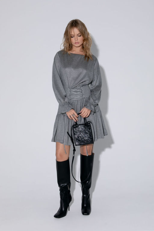 Платье Pirs 5399-Р серый  фото 2