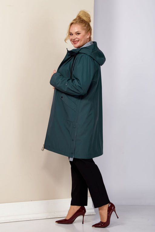Плащ SHETTI 2188 темный изумруд