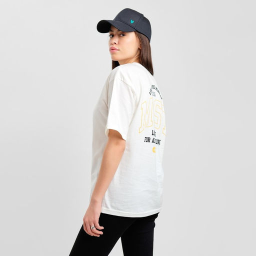 Футболка женская Mist Old School, размер 42, молочная