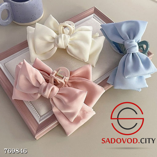 Краб для волос с бантом - Zum ming фото 3