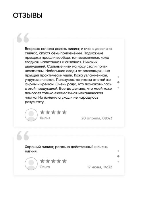 Пилинг для лица 11% от акне и воспалений - Icon skin фото 17