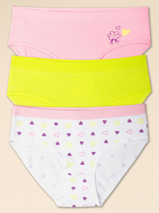 GULB3353(3шт. в упаковке) Трусы для девочек