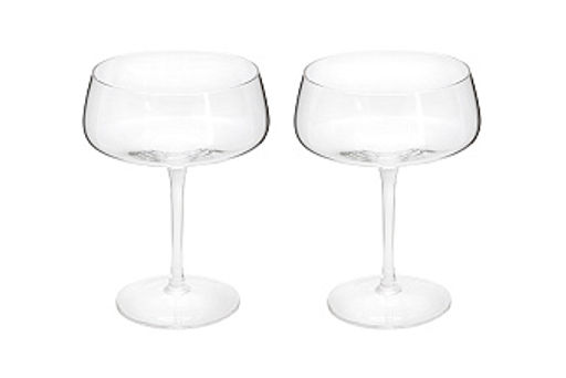 Бокал-креманка для шампанского, 450 мл, 2 шт, стекло, Melody - Anna lafarg фото 2