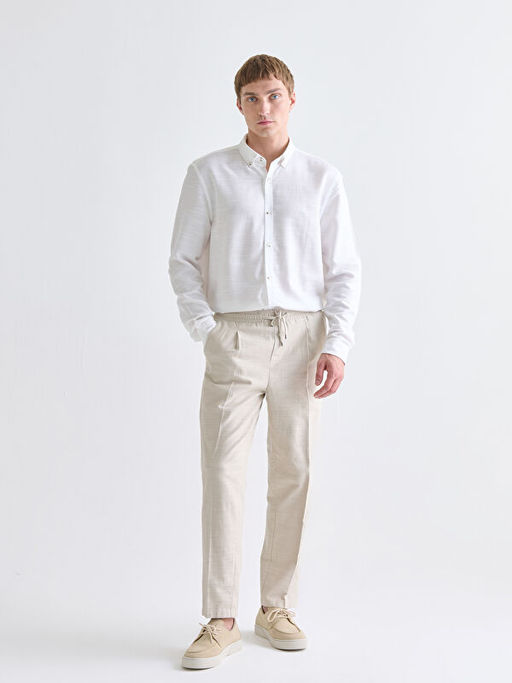 Slim Fit Uzun Kollu Arm?rl? Erkek G?mlek